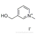 피리딘, 3- (하이드 록시 메틸) -1- 메틸 -, 요오다 이드 CAS 6457-55-2